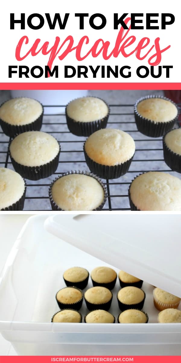 How to Keep Cupcakes from Drying Out Pin 1