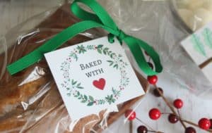 Free Printable Christmas Food Gift Tags - I Scream for Buttercream