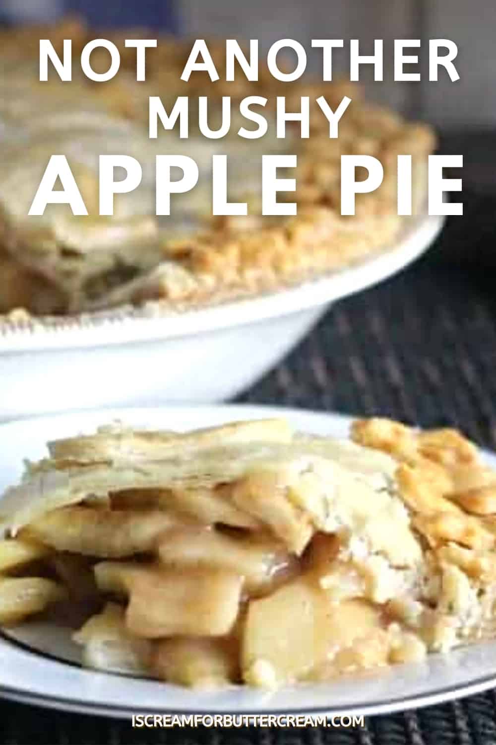 apple pie recipe pin graphic