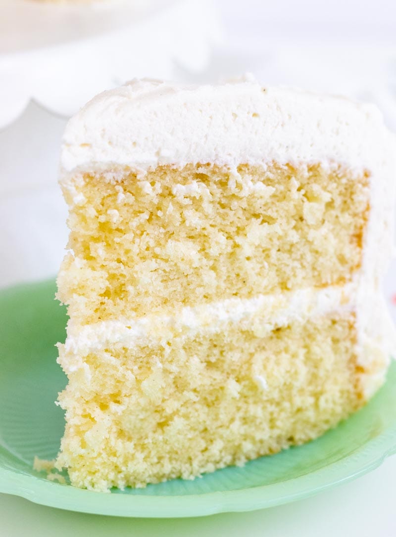 Favorite Vanilla Bean Cake - I Scream for Buttercream