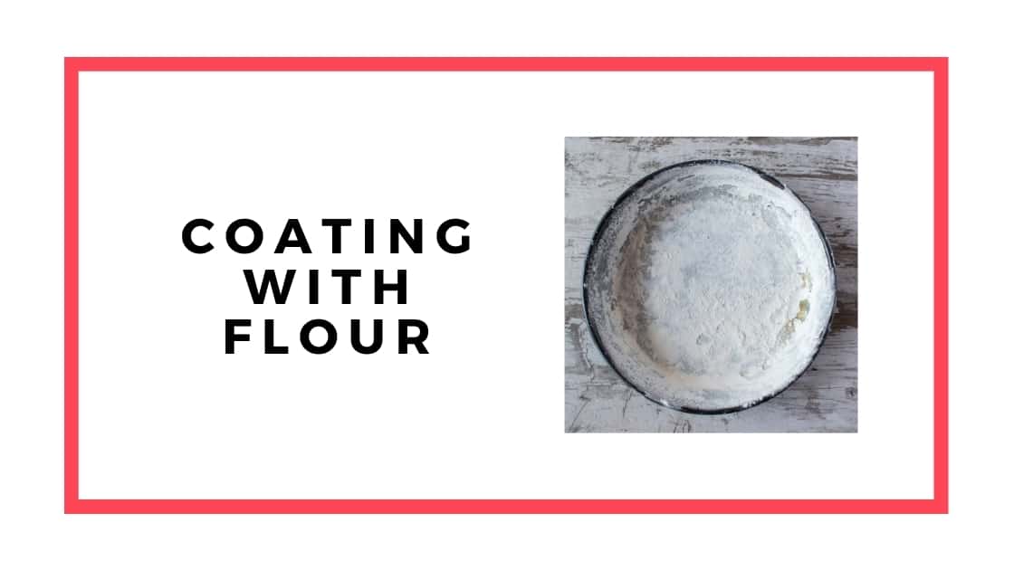 coating with flour graphic