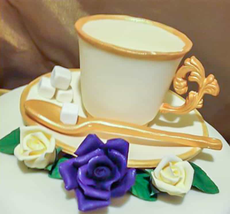 Gumpaste Tea Cup