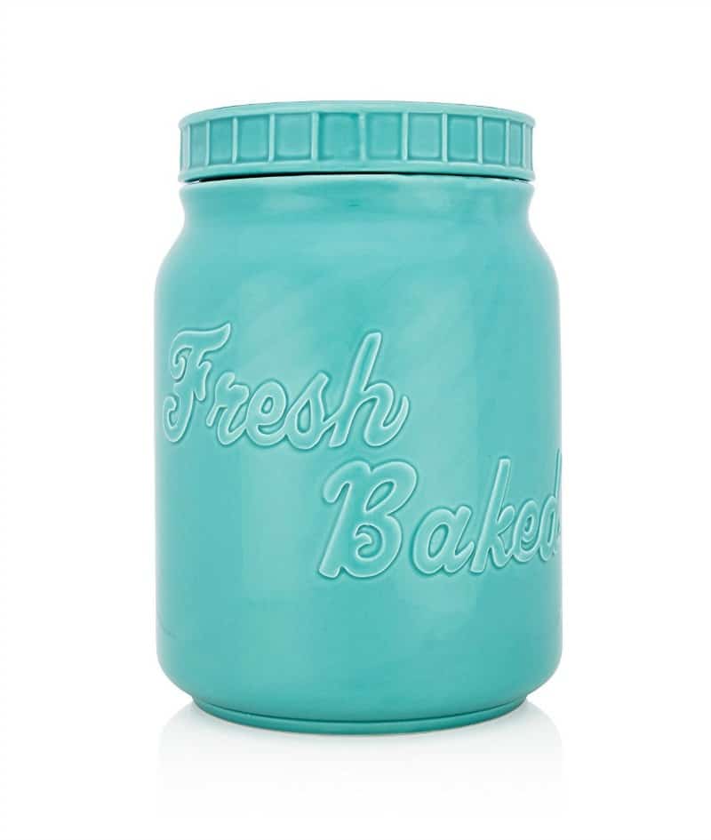 Ceramic mason jar cookie jar