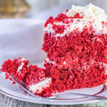 Sour Cream Red Velvet Cake