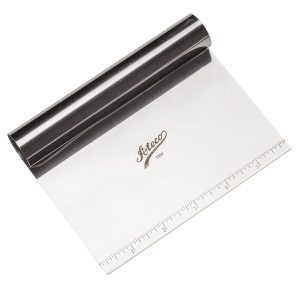 Lisciatore Per Pasta Di Zucchero In Acciaio Inox Ateco - Strumento Professionale Per Decorare Torte, 15.2 X 7.6 Cm - copertina