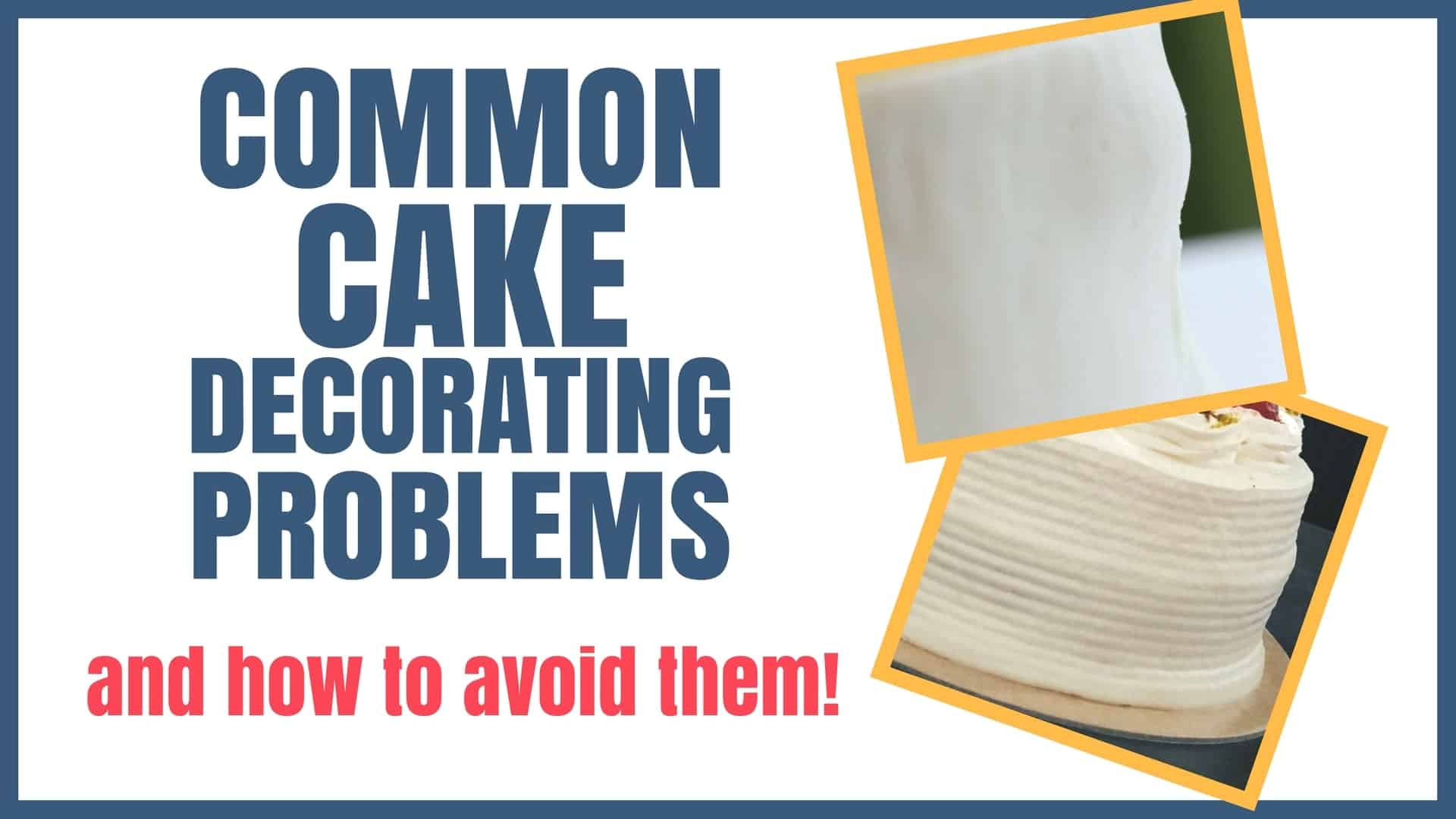 Cake Troubleshooting Guide: Cake Baking Problems and Solutions | No bake  cake, Easy baking recipes, Baking basics