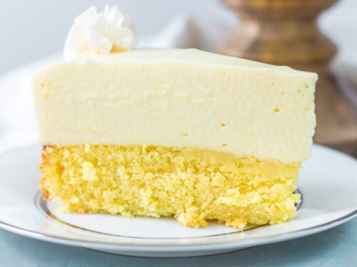 Cake Bottom Lemon Cheesecake