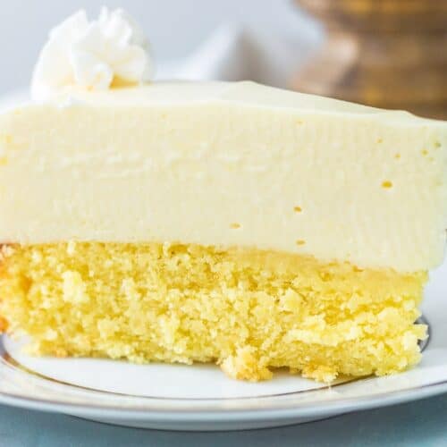 Cake Bottom Lemon Cheesecake - I Scream for Buttercream