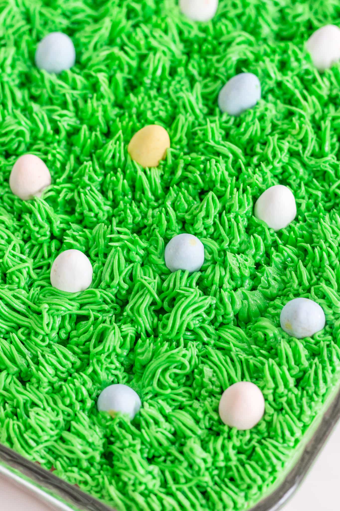 Easter Grass Cake