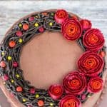 Fall Wreath Cake I Scream For Buttercream