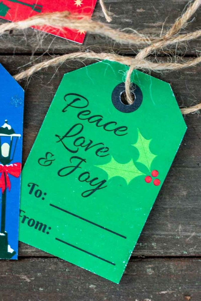 Printable Christmas Gift Tag