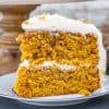 Pumpkin Toffee Crunch Cake