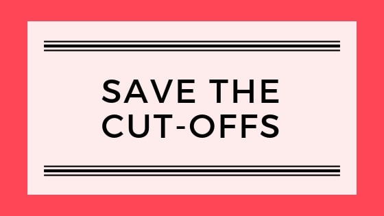 save the cut offs post graphic