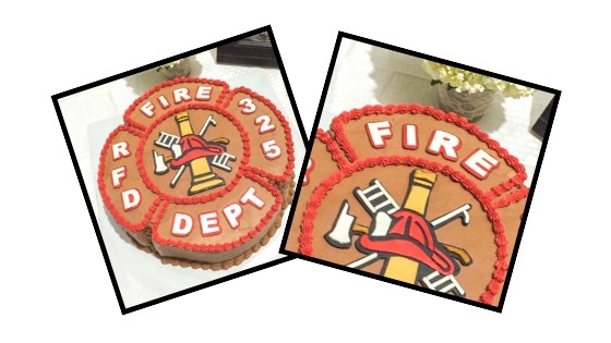 fireman cake graphic