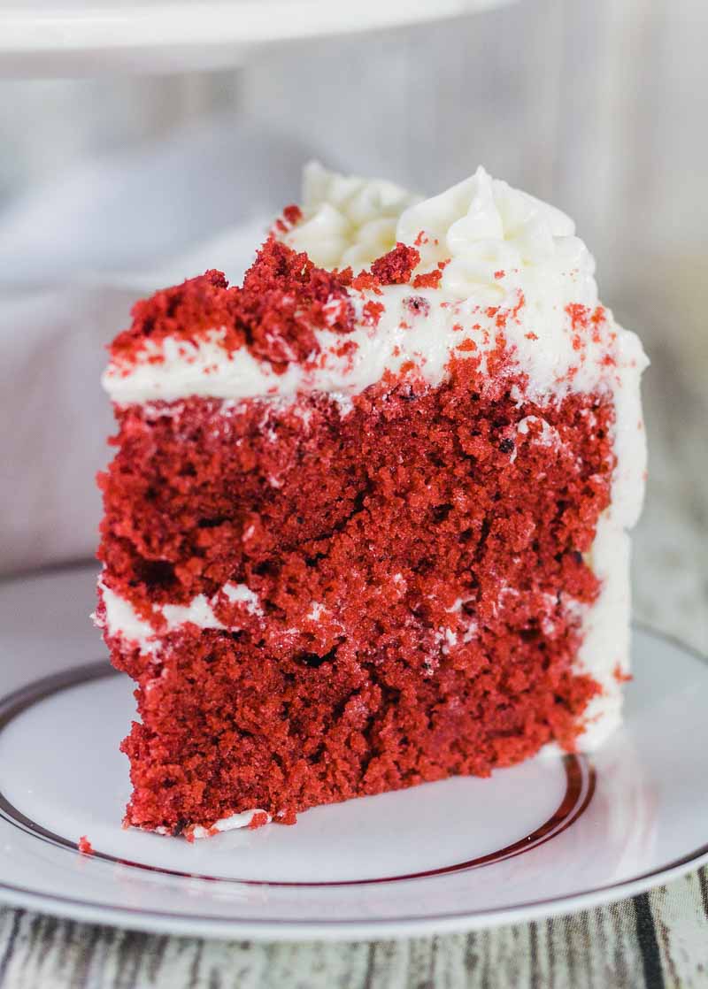 red velvet sour cream cake