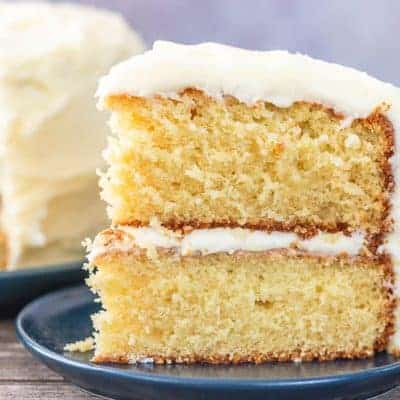 Moist French Vanilla Cake Recipe from Scratch - I Scream for Buttercream