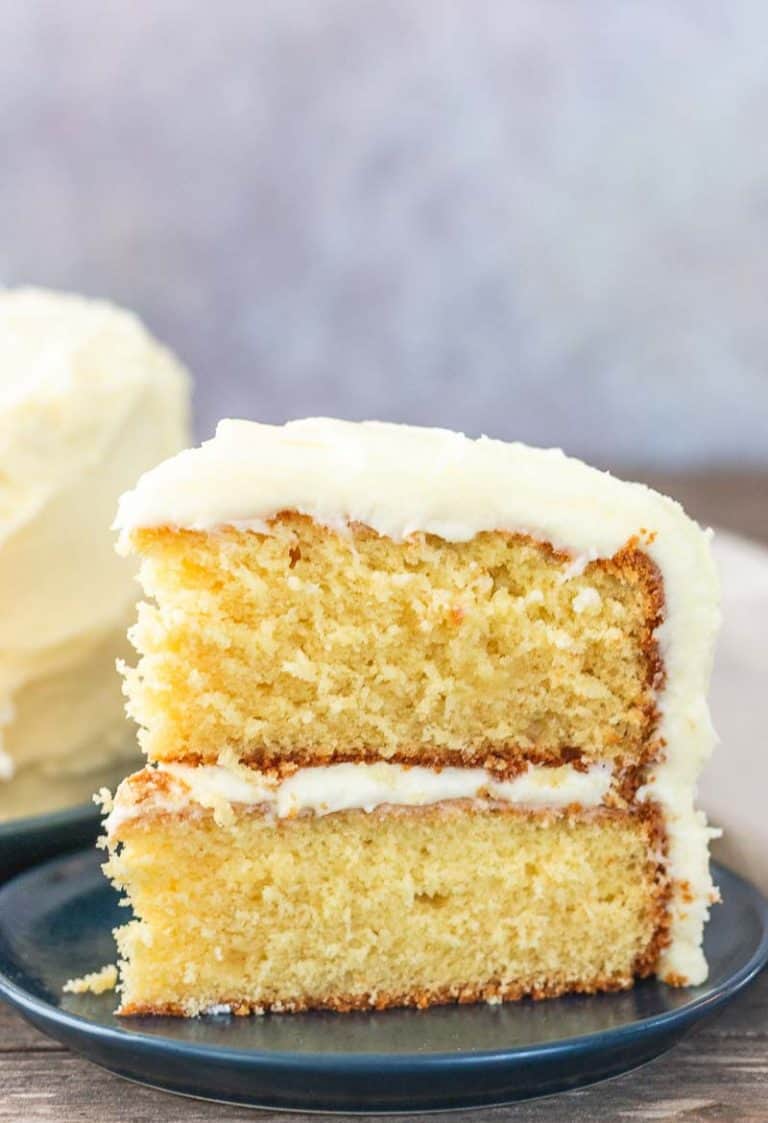 Moist French Vanilla Cake Recipe from Scratch - I Scream for Buttercream
