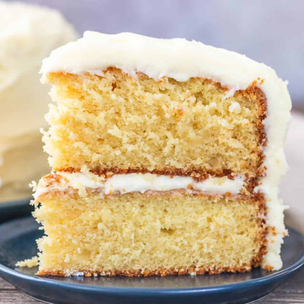 Homemade Vanilla Semi-Naked Cake - Sizzling Eats