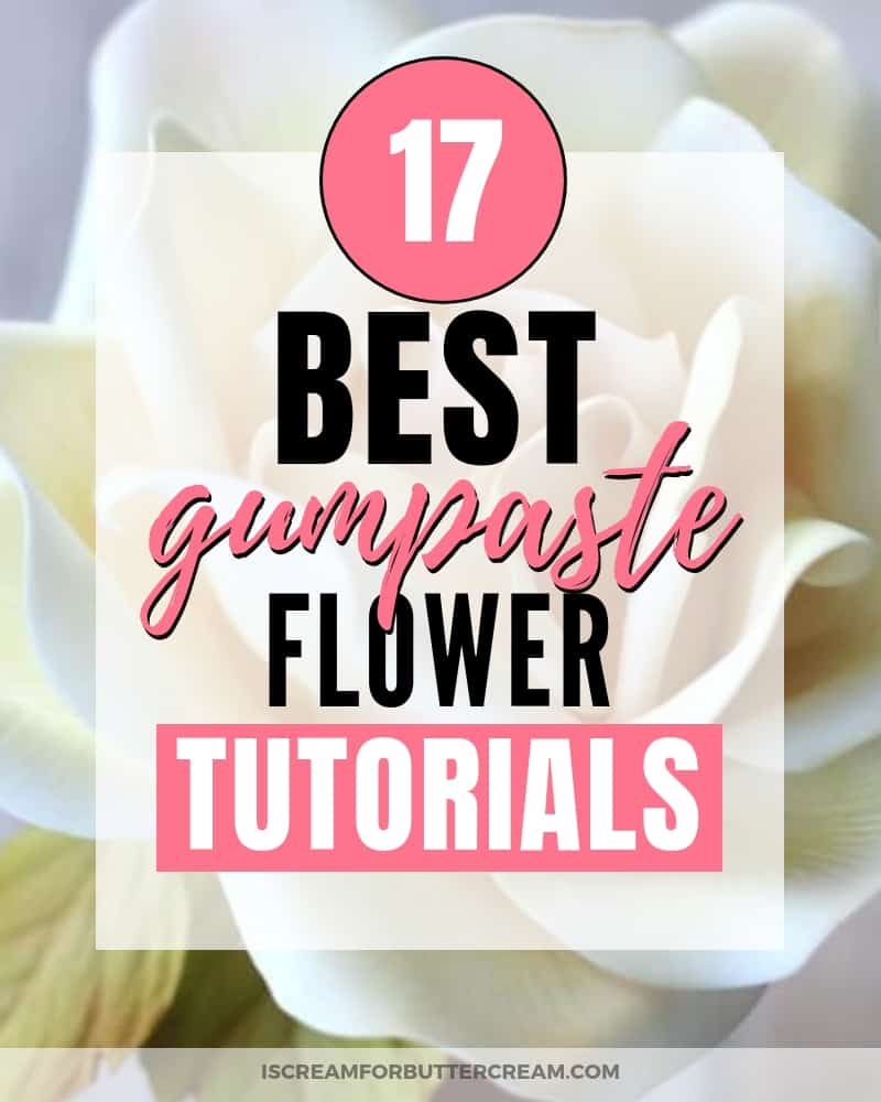 17 Best gumpaste flower tutorials blog image