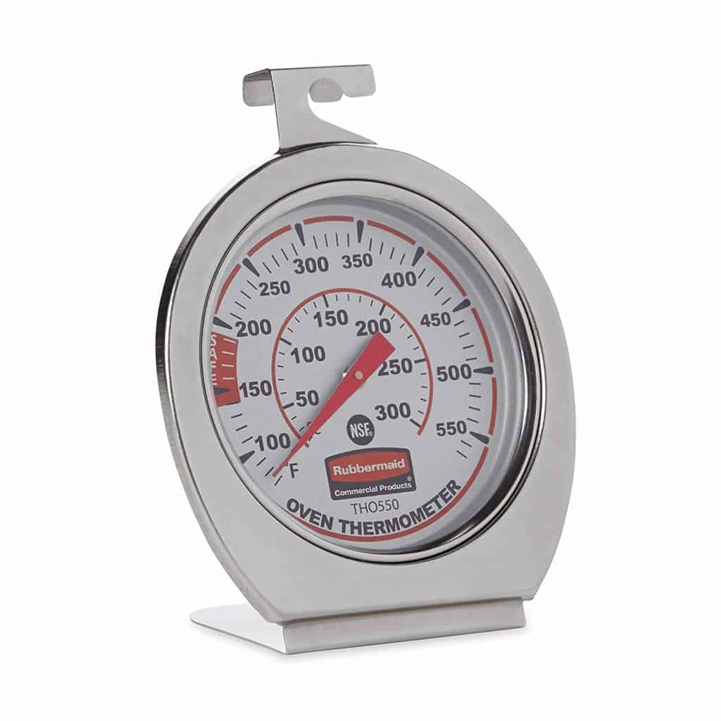 Rubbermaid Commercial FGTHO550 Stainless Steel Oven Monitoring Thermometer