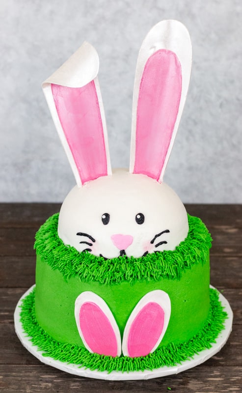 fondant bunny cake