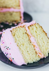 The Best One Bowl Vanilla Cake - I Scream for Buttercream