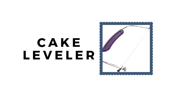 cake leveler graphic