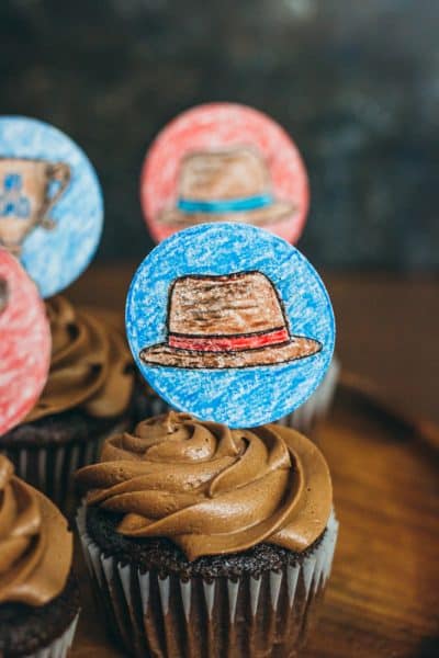 fathers day printable cupcake toppers kids can color i scream for