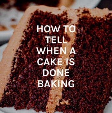 how to tell when cake is done featured image