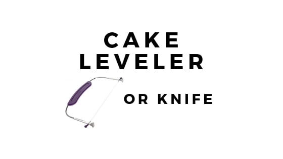 cake leveler graphic