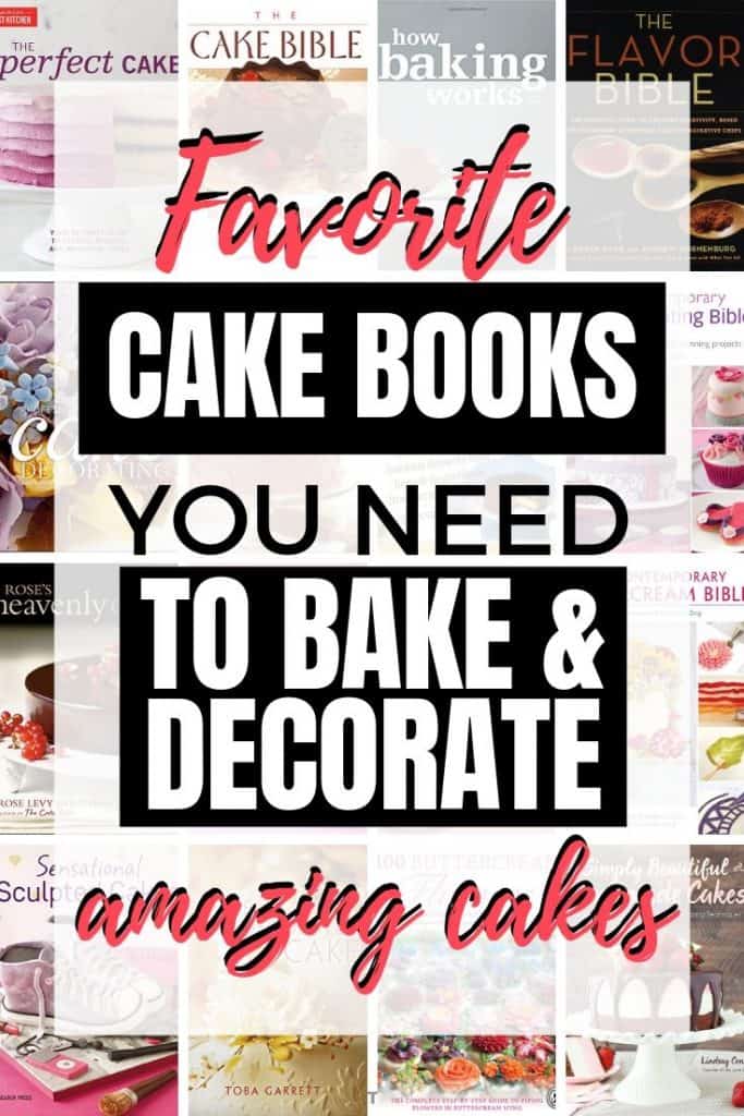 Favorite Cake Books Pin Graphic