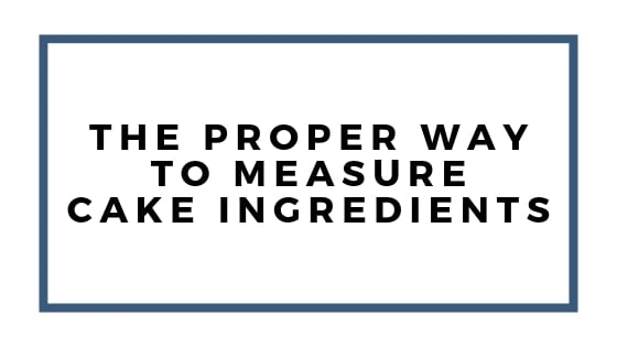 proper way to measure ingredients graphic
