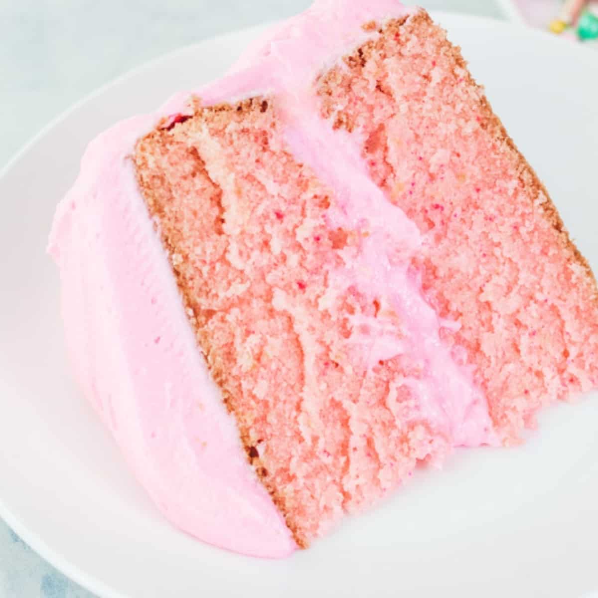 Raspberry Layer Cake - My Cake School