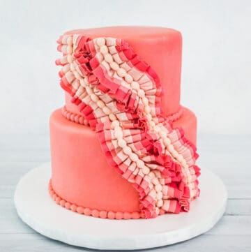 ruffle cake featured image