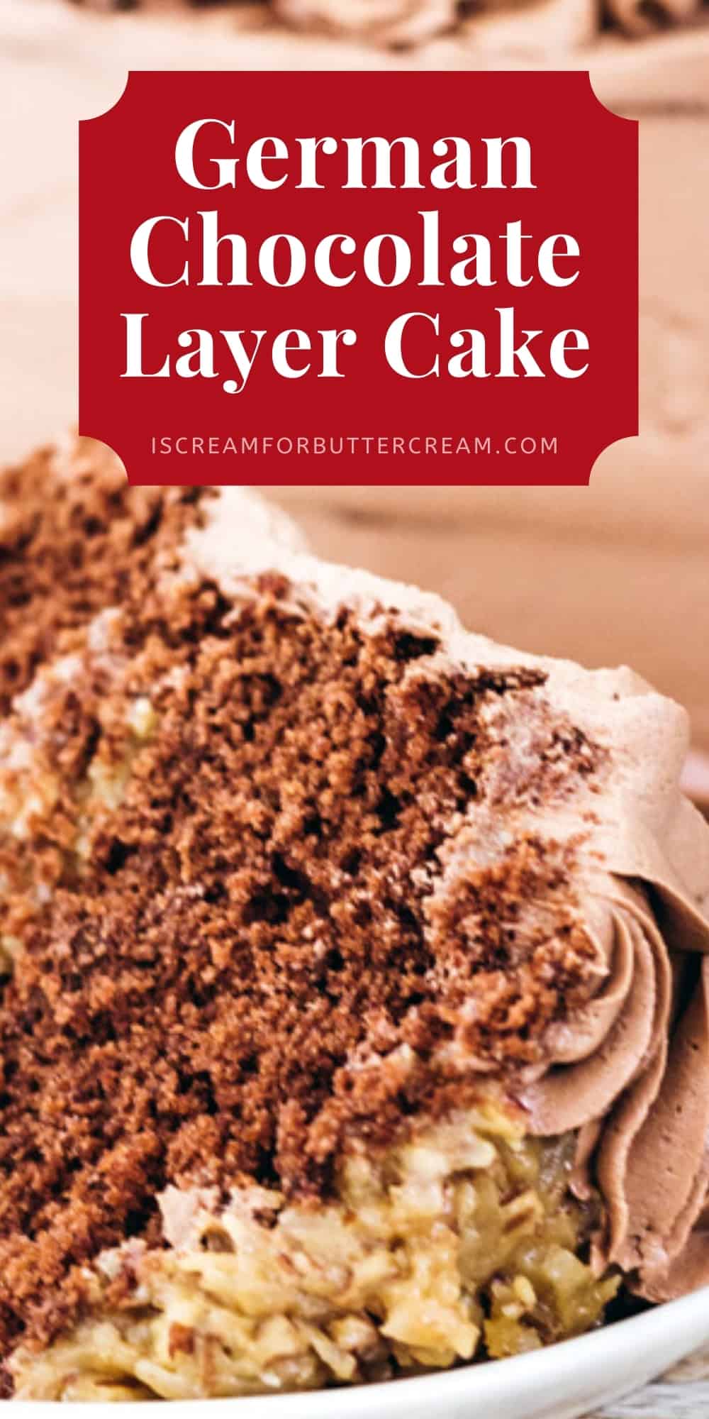 German Chocolate Layer Cake