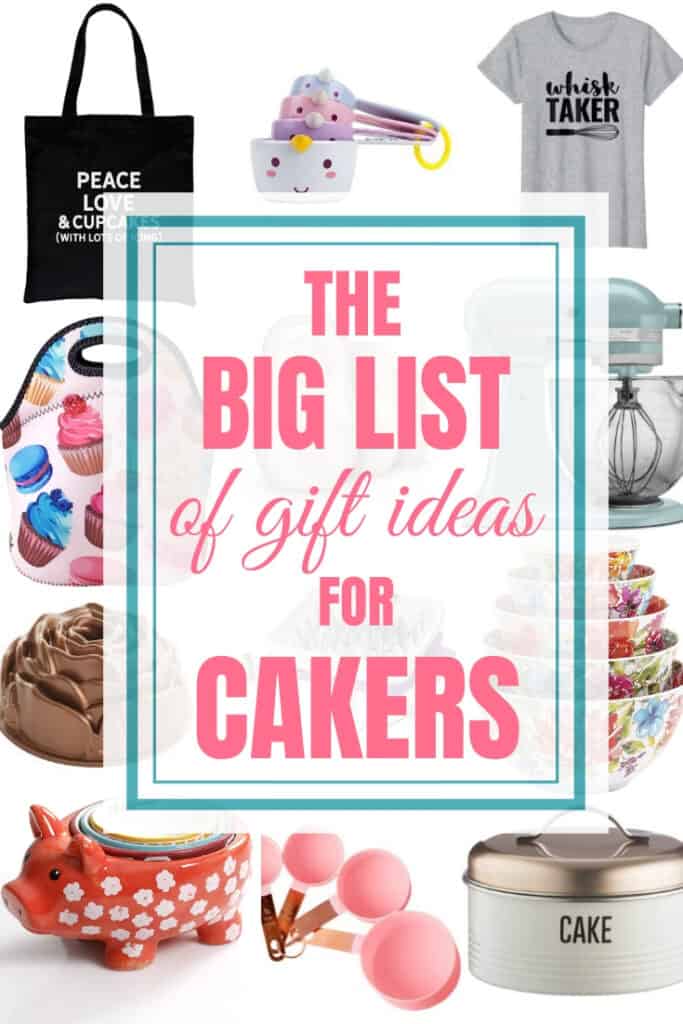 list of gift ideas for bakers pin