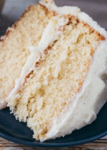 Spiced Eggnog Cake with Eggnog Buttercream - I Scream for Buttercream