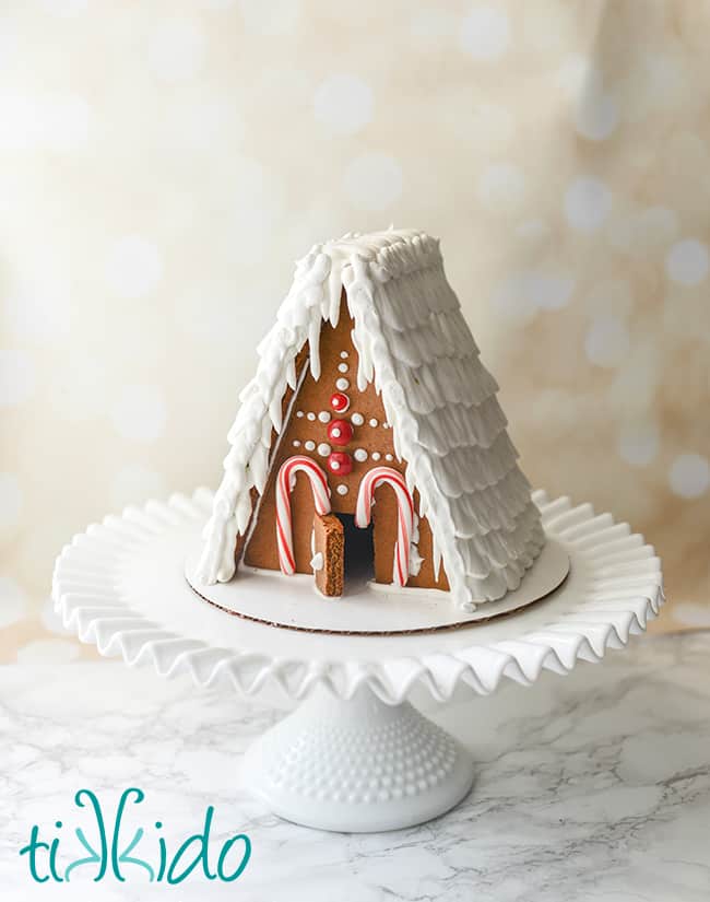 gingerbread house with templates