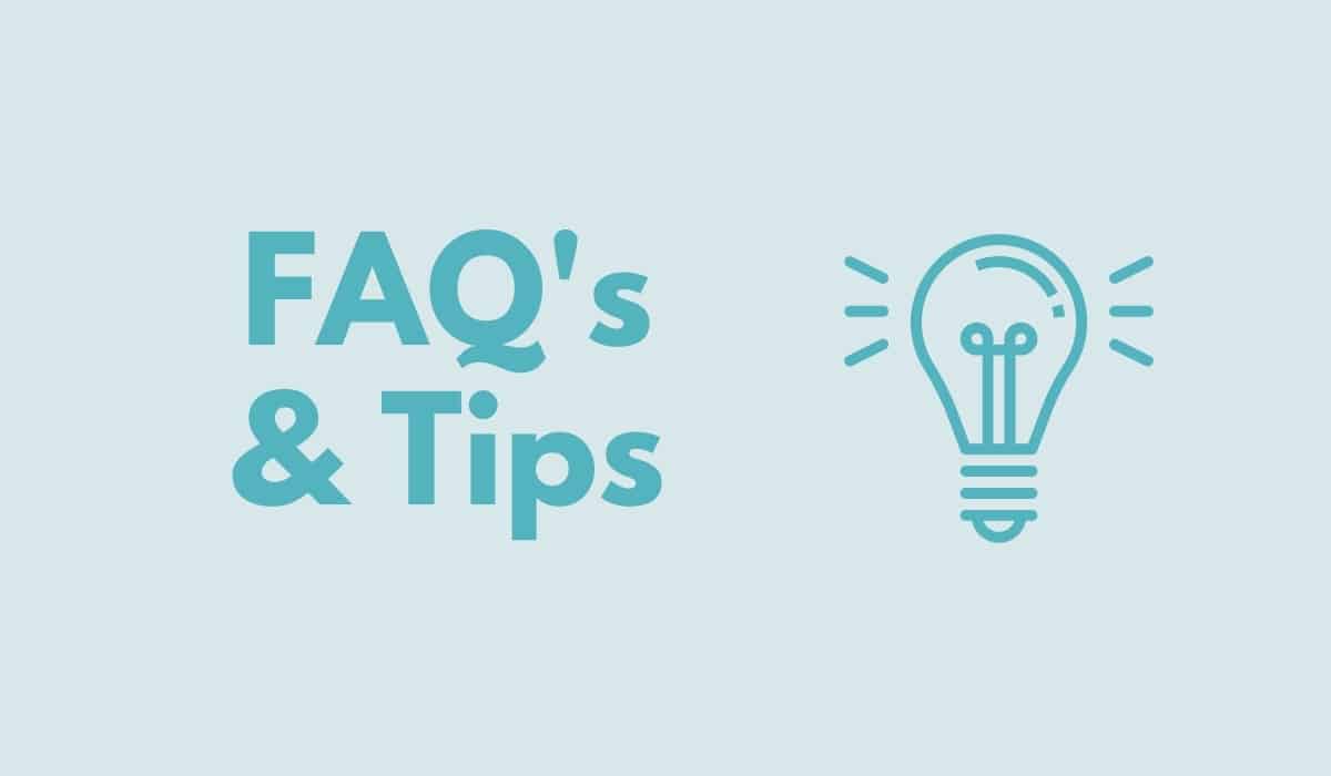 faq and tip graphic