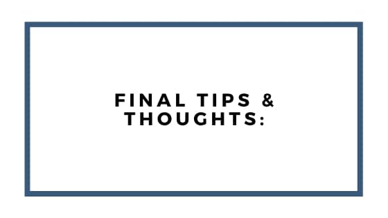 final tips graphic