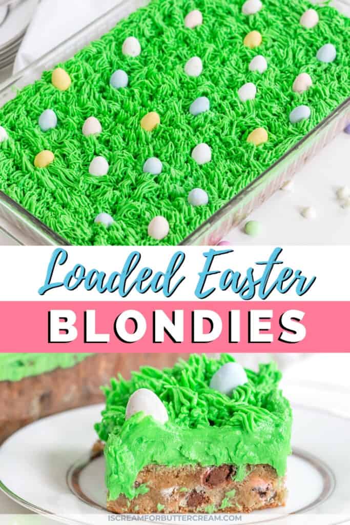 loaded easter blondies pin graphic 1