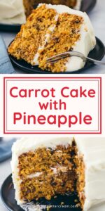 Scratch Carrot Cake with Pineapple - I Scream for Buttercream
