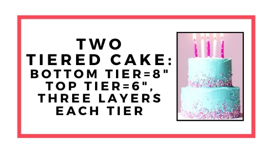 tiered cake example slide graphic