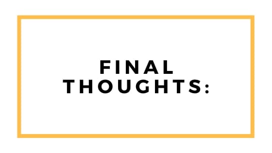 final thoughts slide graphic