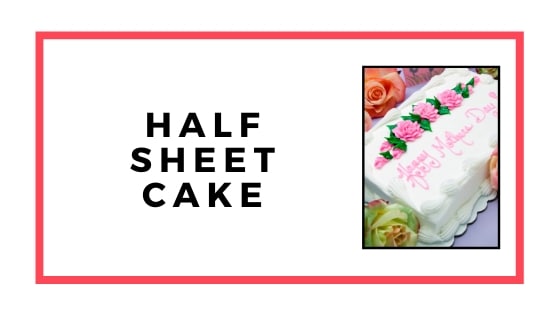 half sheet cake slide graphic