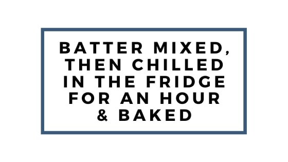 batter mixed and chilled for one hour graphic