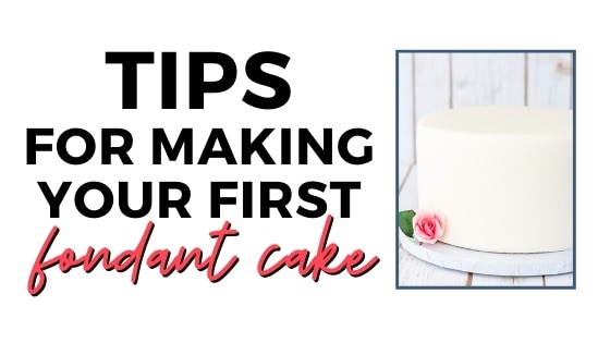 How to Use Fondant (4 Tips)  Cake Decorating Tutorial 