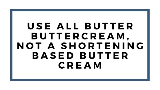 use all butter