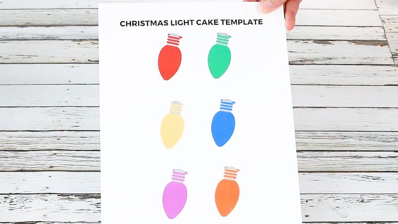 printable christmas lights template