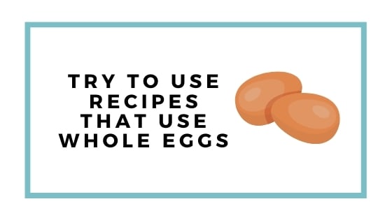 use recipes with whole eggs graphic